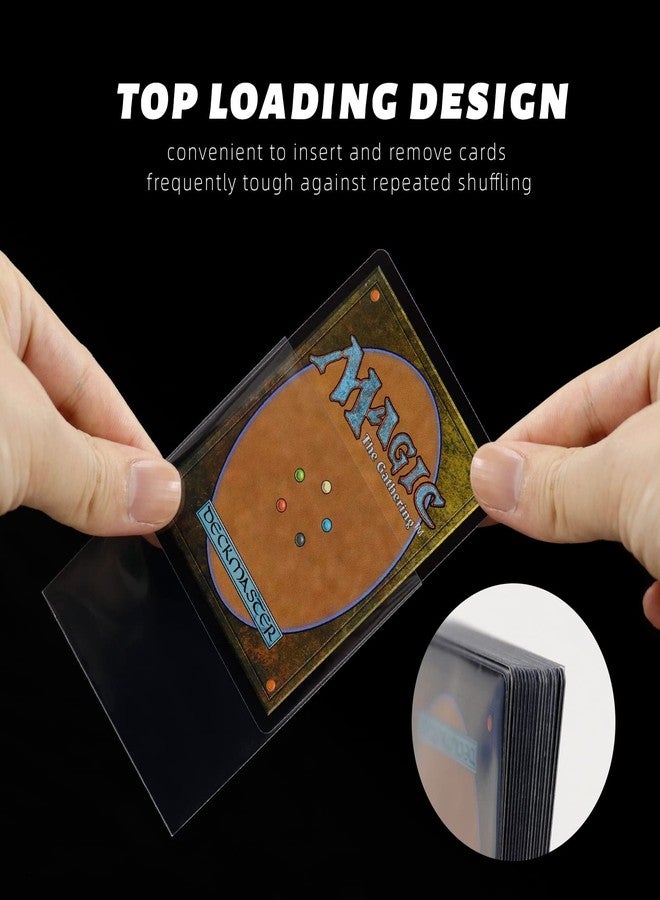 Katomula 400 Pcs Ultra Clear Perfect Fit Sleeves for MTG, Perfect Inner Sleeves for Double Sleeving 64x89mm - Image 4